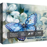 Puzzle farfalla tranquillo puzzle 1000 pezzi